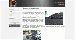 Desktop Screenshot of edgemotors.com